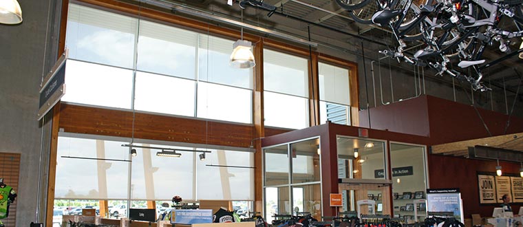Commercial blinds are a great way to spruce up your store!